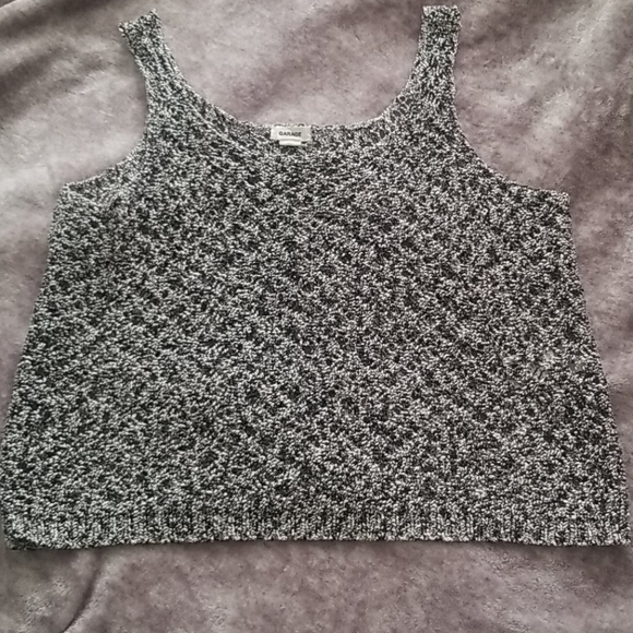 Garage knitted crop top - Picture 1 of 4